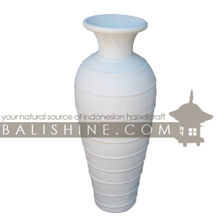 Balishine: Your natural source of indonesian handicraft presents in its Home Decor collection the Decorative Pot:12LJP57537:This decorative pot is made from GRC (concrete mixed with fiber) and can be used indoor or outdoor.  lots of colors available.