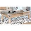 balishine This coffee table is produced in indonesia, made from teak wood.