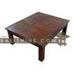 balishine This rectangular coffee table is produced in indonesia, made from teak wood and bamboo.