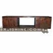 balishine This TV stand is produced in indonesia, made from teak wood. It has 2 doors.