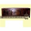 balishine This TV stand is produced in indonesia, made from teak wood. It has 2 doors and 2 drawers.