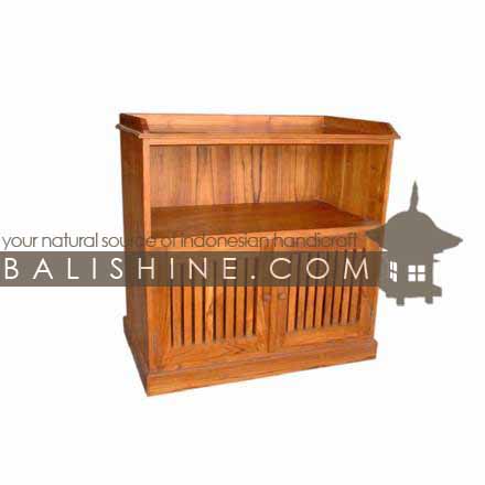 Balishine: Your natural source of indonesian handicraft presents in its Home Decor collection the TV Stand:114GEN253989:This TV stand is produced in indonesia, made from teak wood. It has 2 doors.  Natural, chocolate or dark color