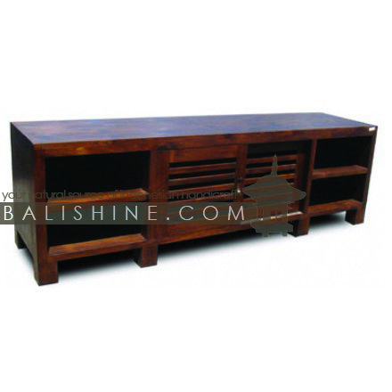 Balishine: Your natural source of indonesian handicraft presents in its Home Decor collection the TV Stand:114MNF255972:This TV stand is produced in indonesia, made from teak wood. It has 2 doors.  This furniture is made from high quality teak wood grade A premium. Natural, chocolate or dark color.