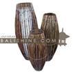 balishine This round lamp is produced in Indonesia made from bamboo with textile lamphade. 