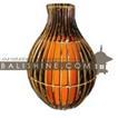balishine This round lamp is produced in Indonesia made from  bamboo and textile lamphade. 